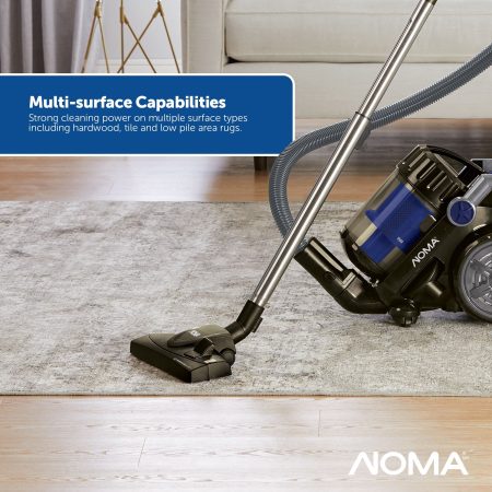 NOMA Multi-Surface Bagless Corded Canister Vacuum