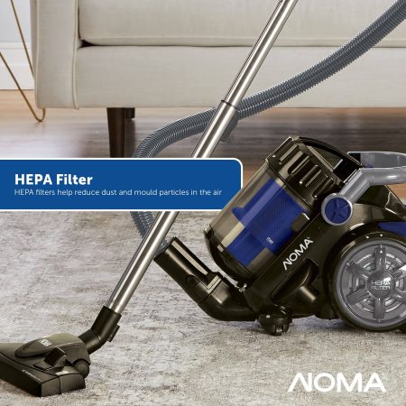 NOMA Multi-Surface Bagless Corded Canister Vacuum