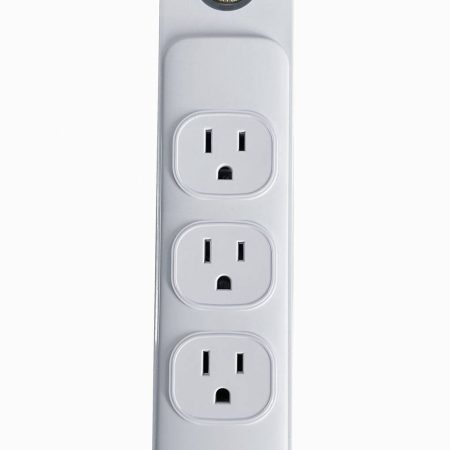 NOMA Retro 3-Outlet Power Bar with 2 USB-A Charging Ports