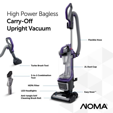 NOMA SurfaceElite™+ High Power Bagless Carry-off Corded Upright Vacuum Cleaner