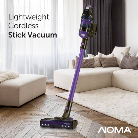 NOMA Premium SurfaceElite+ Multi-Surface Cordless Stick Vacuum with 2 Batteries