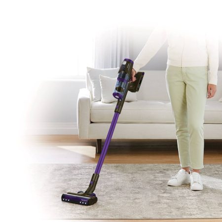 NOMA Premium SurfaceElite+ Multi-Surface Cordless Stick Vacuum with 2 Batteries