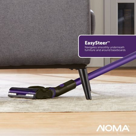 NOMA Premium SurfaceElite+ Multi-Surface Cordless Stick Vacuum with 2 Batteries