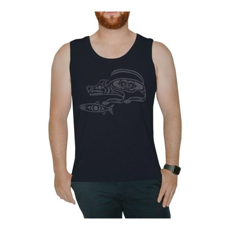 NoMiNoU Men's Wolf Tank