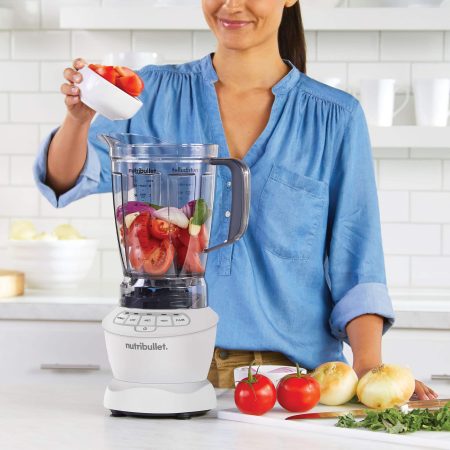 NutriBullet® Full Sized & Single Serve Blender Combo, Includes 64-oz Pitcher & Accessories, 1200W