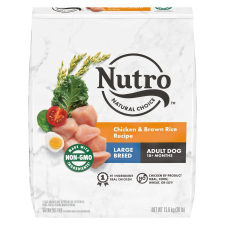 Nutro Wholesome Essentials™ Large Breed Chicken, Rice & Sweet Potato Adult Dry Dog Food, 13.6-kg