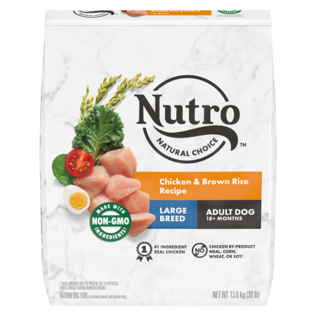 Nutro Wholesome Essentials™ Large Breed Chicken, Rice & Sweet Potato Adult Dry Dog Food, 13.6-kg