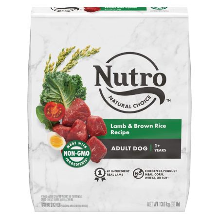 Nutro Wholesome Essentials™ Lamb & Brown Rice Adult Dry Dog Food, 13.6-kg