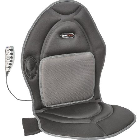 ObusForme© Personalized Comfort Massage Full Back & Seat Heated Cushion with Lumbar Support