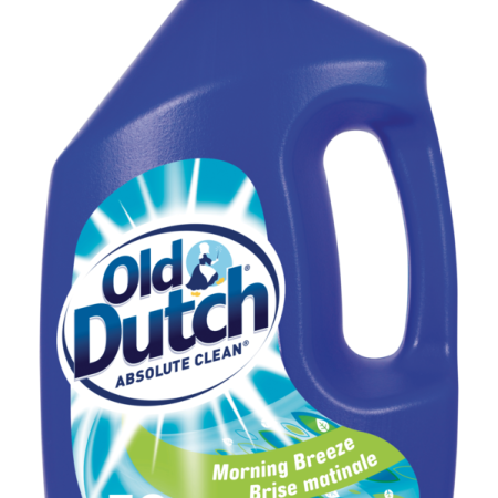 Old Dutch Absolute Clean Liquid Laundry Detergent, Morning Breeze Scent, 50-Load, 2-L