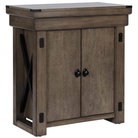 Ollie & Hutch Wildwood 20 Gallon Aquarium Stand, Rustic Grey