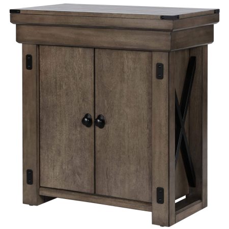 Ollie & Hutch Wildwood 20 Gallon Aquarium Stand, Rustic Grey