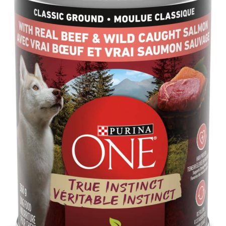 Purina ONE SmartBlend True Instinct Wet Dog Food, 368-g