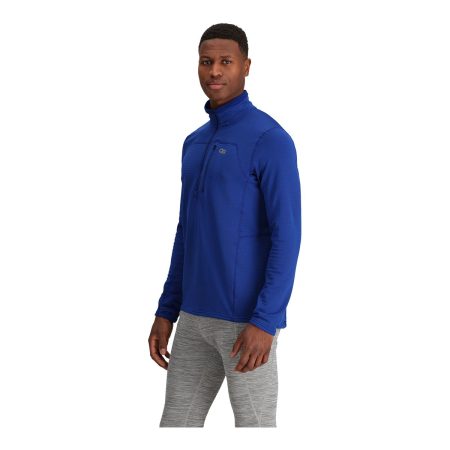 Outdoor Research Men's Vigor Grid Fleece Half Zip Top