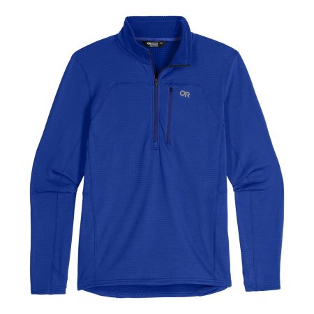 Outdoor Research Men's Vigor Grid Fleece Half Zip Top