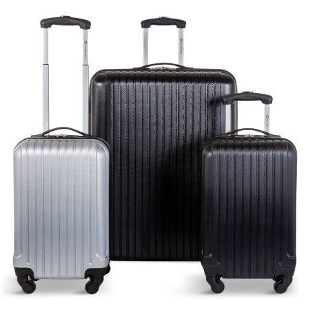 Outbound 3-Piece Luggage Set with Hardside Spinner Wheel