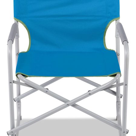 Outbound Director's Portable Folding Camping/Beach Chair, Supports 300 Lbs, Assorted