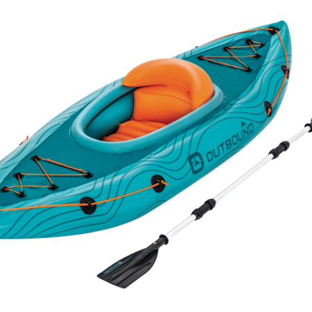 Outbound Inflatable Kayak, 9-ft