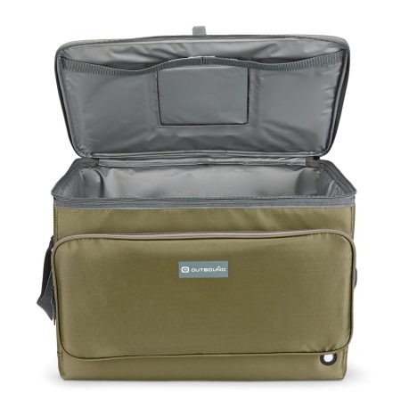 Outbound Large Collapsible Soft Cooler, 48 Can Capacity, 48-L, Olive/Green