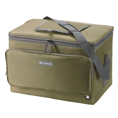 Outbound Large Collapsible Soft Cooler, 48 Can Capacity, 48-L, Olive/Green