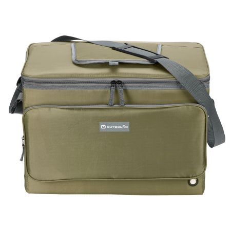 Outbound Large Collapsible Soft Cooler, 48 Can Capacity, 48-L, Olive/Green