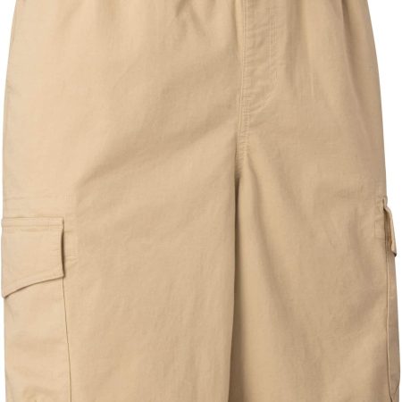 Outbound Men's Cargo Shorts with Large Pockets, Tan