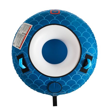 Outbound Air-pump Inflatable Water Boating 1-Rider Towable Tube, Blue