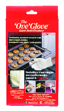 Ove Glove Kevlar Oven Mitt with Silicone Grips, Machine Washable, Yellow