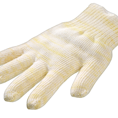 Ove Glove Kevlar Oven Mitt with Silicone Grips, Machine Washable, Yellow