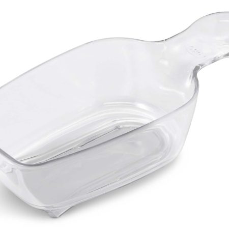 OXO POP Half Cup Measuring Scoop, Clear, Dry Measure, 170-g