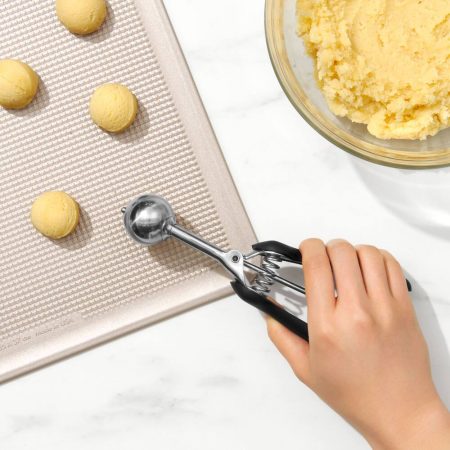 OXO Good Grips Small Stainless Steel Cookie Dough Scoop. 2-in