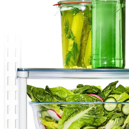 OXO Good Grips Adjustable Refrigerator Shelf, Clear