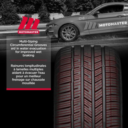 MotoMaster Performance Edge Ultra High Performance All Season Tire for Passenger Cars