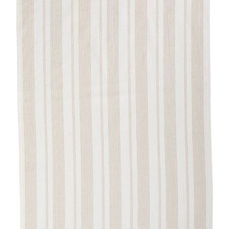 PADERNO All-Purpose Striped Cotton Kitchen Towels, Beige, 2-pk