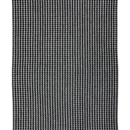 PADERNO All-Purpose Two-Tone Cotton Kitchen Towels, Black, 2-pk