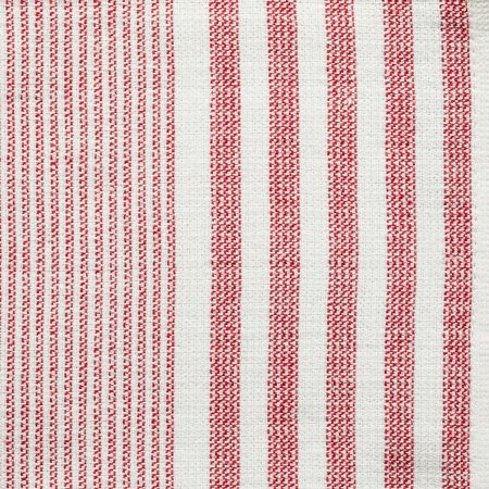 PADERNO Striped Cotton Terry Square Dish Cloths, Red, 4-pk