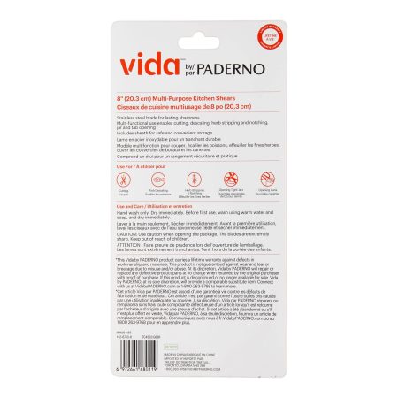 Vida by PADERNO 8-in-1 Shears