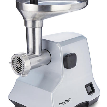 PADERNO Electric Meat Grinder, Silver