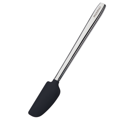 PADERNO Stainless Steel Jar Spatula with Heat Resistant Silicone Head