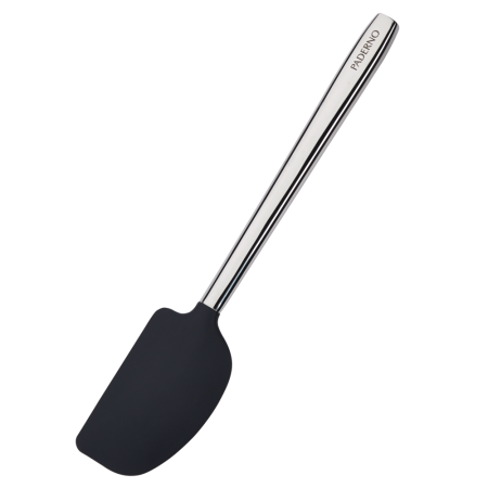 PADERNO Stainless Steel Spatula with Heat Resistant Silicone Head