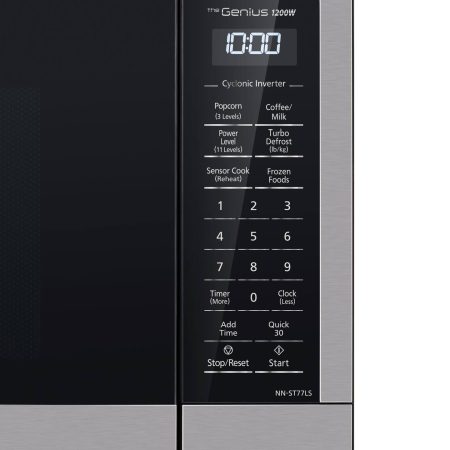 Panasonic Microwave Oven, Stainless Steel, 1.6-cu-ft