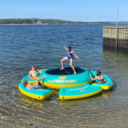 Pathfinder Inflatable Water Trampoline, 9.2-ft