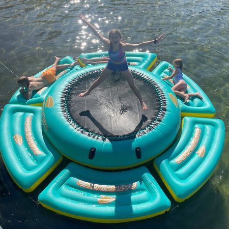 Pathfinder Inflatable Water Trampoline, 9.2-ft