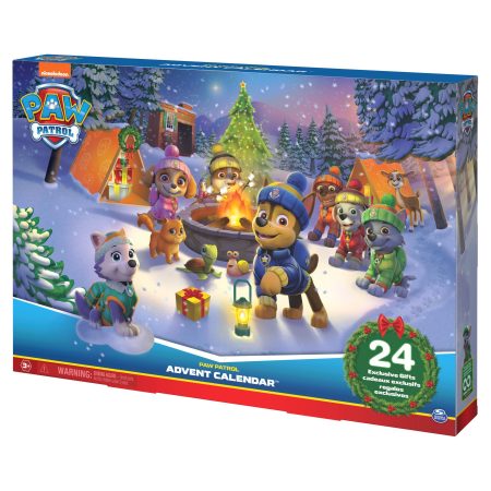 PAW Patrol Advent Calendar with 24 Surprise Gifts