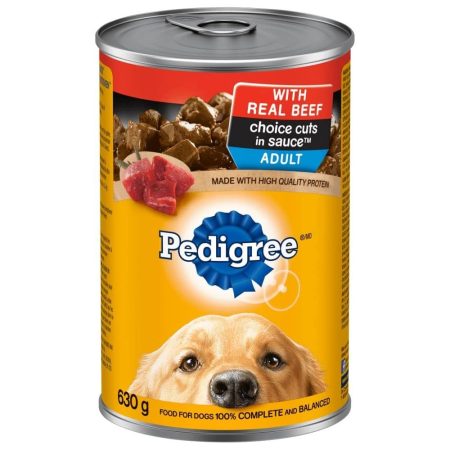 Pedigree® Choice Cuts in Sauce with Beef Canned Adult Wet Dog Food, 630-g