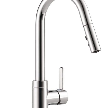 Peerless® Precept Single Handle Pull Down Kitchen Faucet, Chrome