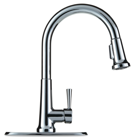 Peerless® Single Handle Pull Down Kitchen Faucet, Chrome,