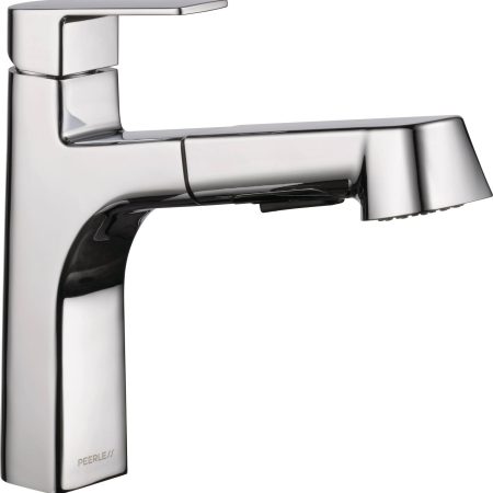 Peerless® Xander Single Handle Pull Out Kitchen Faucet, Chrome