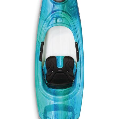 Pelican Maxim 100NXT Sit-in 1-Person Kayak, Aquamarine/White, 10-ft