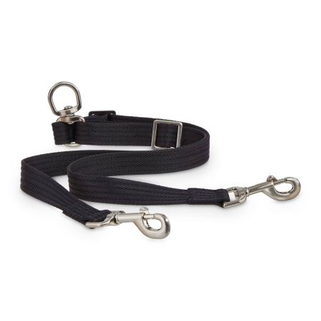 Petco Adjustable Leash Coupler for Dogs, Black